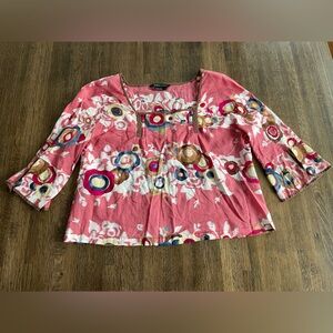 BCBGMaxAzria crop shirt - size small